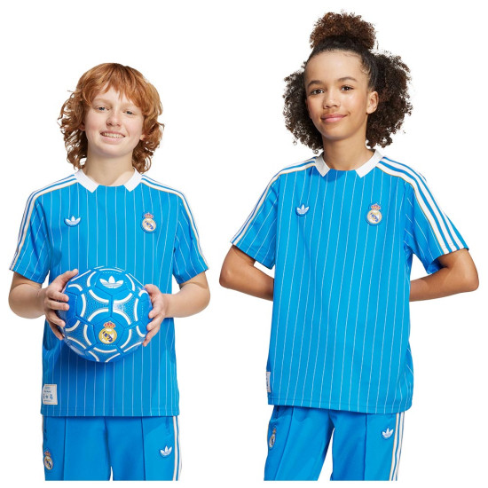 Adidas Παιδική ποδοσφαιρική φανέλα Real Madrid Terrace Icons Jersey Adidas Παιδική ποδοσφαιρική φανέλα Real Madrid Terrace Icons Jersey